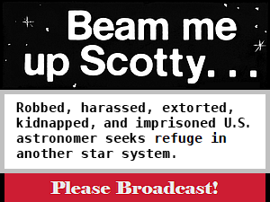 Beam Me UP, Scotty!