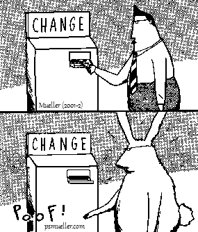 Mueller change machine cartoon