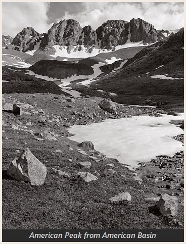 American Peak from American Basin