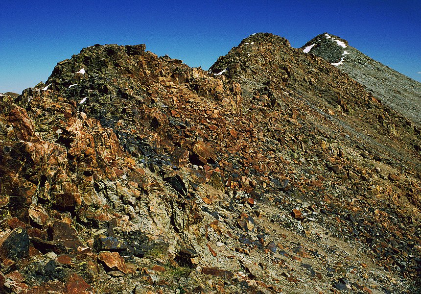 West Summit Ridge of UN 13,722