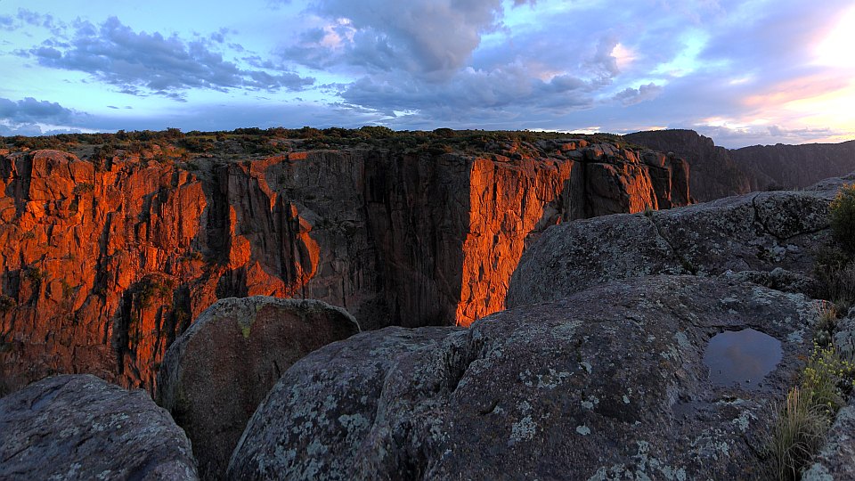 Dragon Point at Sunset