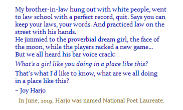 Joy Harjo quote