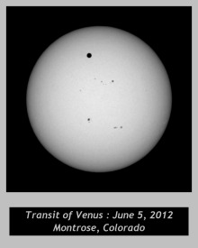 6/5/2012 transit
 of Venus
